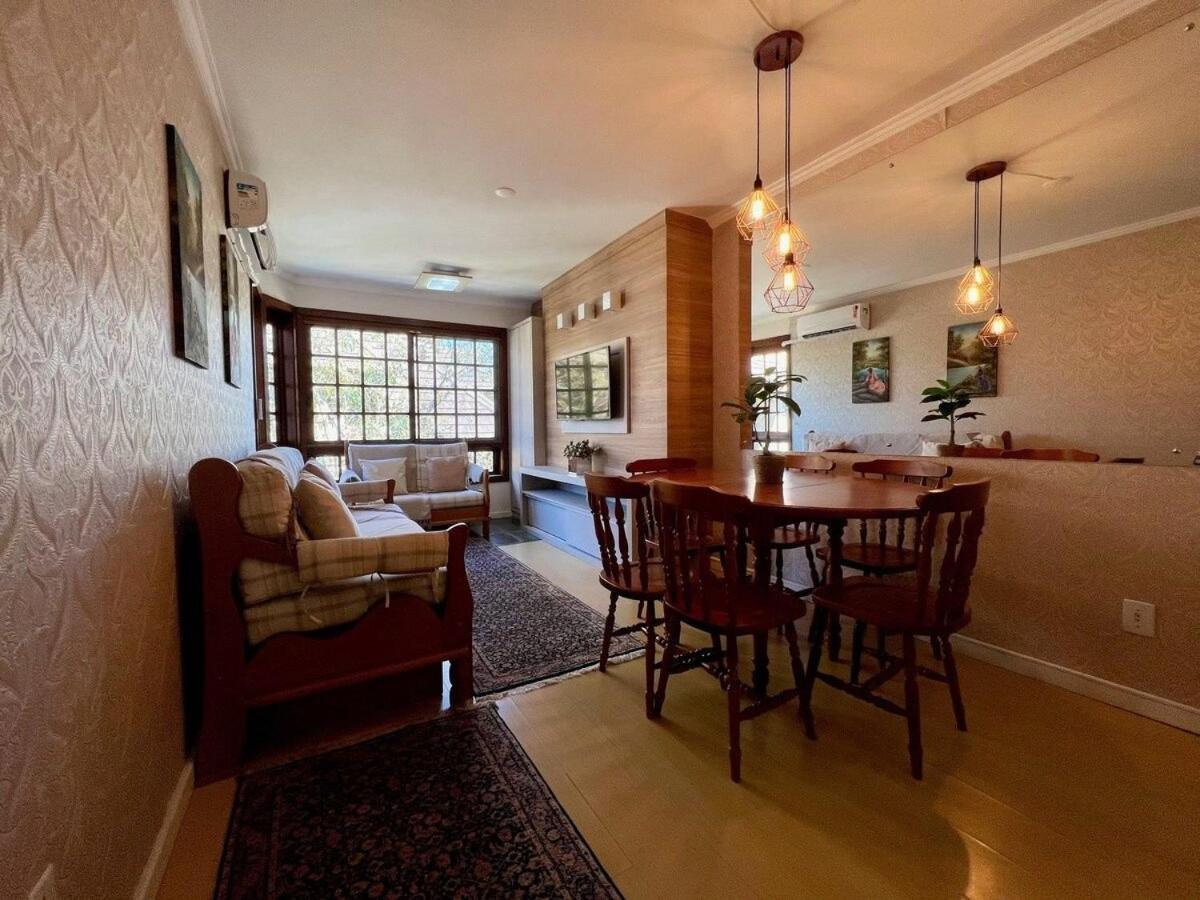Apartamento San Pietro Centro 3 Dorm By Achei Temporada Gramado Dış mekan fotoğraf